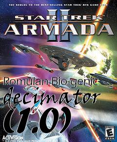 Box art for Romulan Bio-genic decimator (1.0)