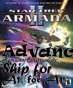 Box art for Advanced Romulan Construction Ship for A1 (for A1)