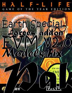 Box art for Earth Special Forces addon EVM v2.0 Models Fix Pak