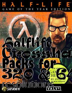 Box art for Halflife Crosshair Packs for 320 & 640 resolutions