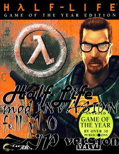 Box art for Half-Life mod INVASION full v1.0 ZIP version