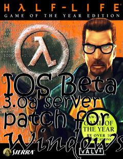 Box art for IOS Beta 3.0a server patch for Windows