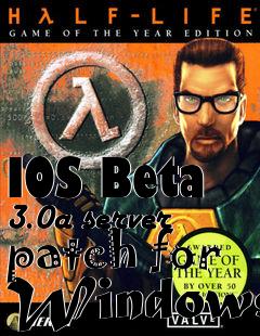 Box art for IOS Beta 3.0a server patch for Windows