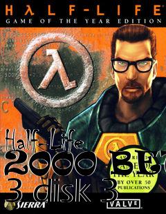 Box art for Half-Life 2000 BETA 3 disk 3