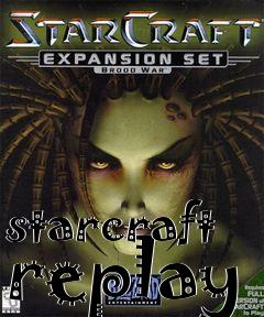 Box art for starcraft replay