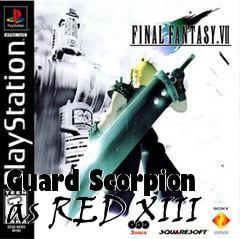 Box art for Guard Scorpion as RED XIII