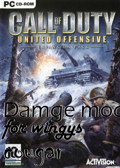 Box art for Damge mod for wingys cougar