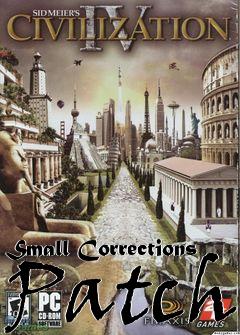 Box art for Small Corrections Patch