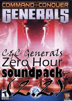 Box art for C&C Generals Zero Hour soundpack (2.2)