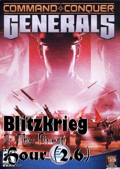 Box art for Blitzkrieg 2: The Finest Hour (2.6)