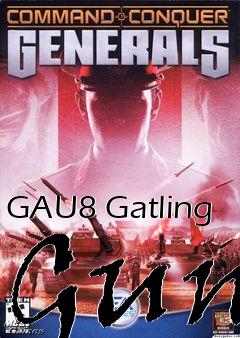 Box art for GAU8 Gatling Gun