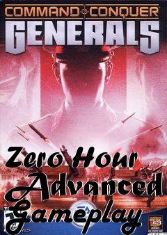 Box art for Zero Hour Advanced Gameplay