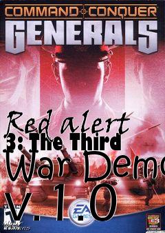 Box art for Red alert 3: The Third War Demo v.1.0