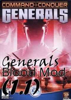 Box art for Generals Blood Mod (1.1)