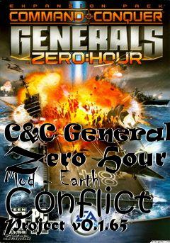 Box art for C&C Generals: Zero Hour Mod - Earth Conflict Project v0.1.65