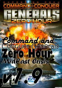 Box art for Command and Conquer Generals Zero Hour MidEast Crisis v1.9