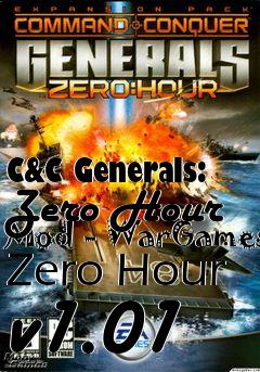 Box art for C&C Generals: Zero Hour Mod - WarGames Zero Hour v1.01