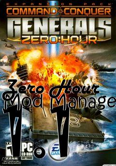 Box art for Zero Hour Mod Manager 1.1