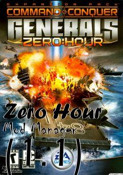 Box art for Zero Hour Mod Manager (1.1)