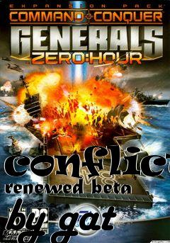 Box art for conflict renewed beta by gat