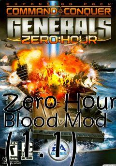 Box art for Zero Hour Blood Mod (1.1)