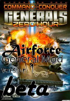 Box art for Airforce General Mod version 1 beta