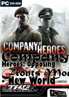Box art for Company of Heroes: Opposing Fronts Mod - New World Order v1.3.5c