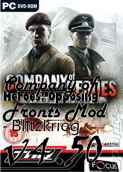 Box art for Company of Heroes: Opposing Fronts Mod - Blitzkrieg v4.50