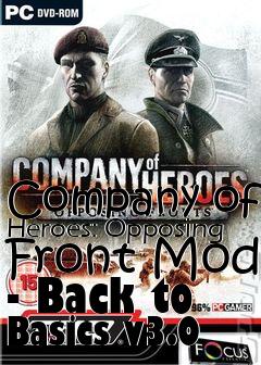 Box art for Company of Heroes: Opposing Front Mod - Back to Basics v3.0