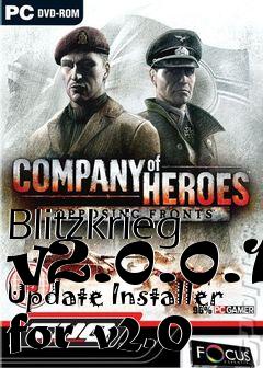 Box art for Blitzkrieg v2.0.0.1 Update Installer for v2.0