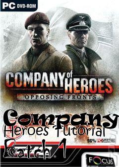 Box art for Company of Heroes Tutorial Batch 1