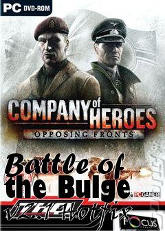 Box art for Battle of the Bulge v2.1 Hotfix