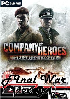 Box art for FInal War (Ver 0.1)