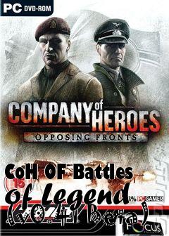 Box art for CoH OF Battles of Legend (v0.41 Beta)