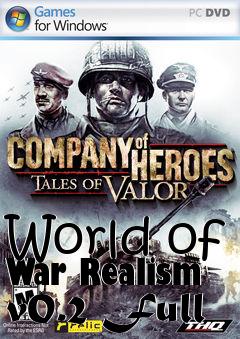 Box art for World of War Realism v0.2 Full