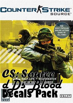 Box art for CS: Source dDs Blood Decals Pack