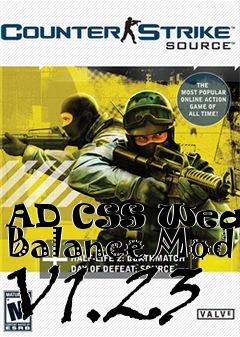 Box art for AD CSS Weapon Balance Mod V1.23