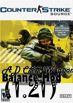 Box art for AD CSS Weapon Balance Mod (1.21)