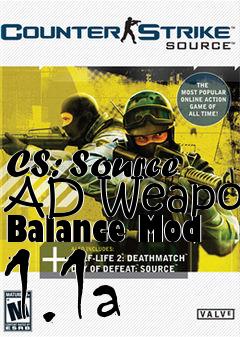 Box art for CS: Source AD Weapon Balance Mod 1.1a