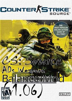 Box art for CS: Source ADs Weapons Balance Mod (v1.06)