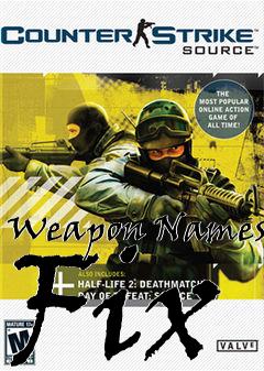 Box art for Weapon Names Fix