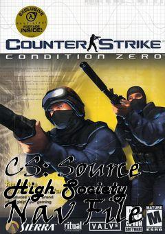 Box art for CS: Source High Society Nav File