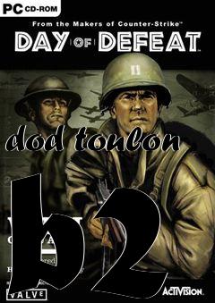 Box art for dod toulon b2