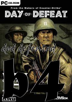 Box art for dod defeated b4