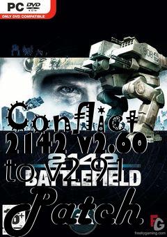 Box art for Conflict 2142 v2.60 to v2.91 Patch