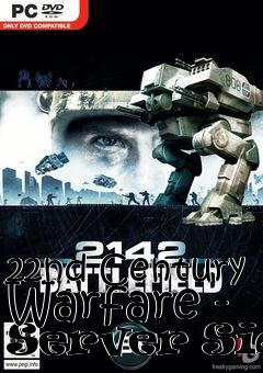Box art for 22nd Century Warfare - Server Side