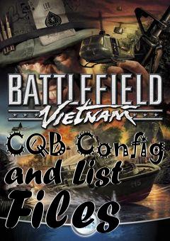 Box art for CQB Config and List Files