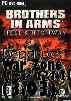 Box art for Rendrocs War Zone for RtH30 (3.03)