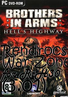 Box art for Rendrocs War Zone for RtH30 (3.01)