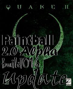 Box art for Paintball 2.0 Alpha build016 Update